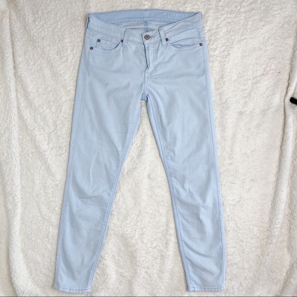 7 For All Mankind Cropped Skinny Jeans - Picture 3 of 8